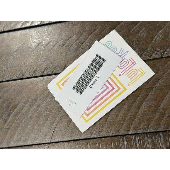 LuLaRoe Cassie Blue/Red Striped Pencil Pull On Straight Skirt - Size L - Picture 6 of 6